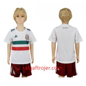 Mexico Fodboldtrøjer Børn Udebanesæt VM 2018